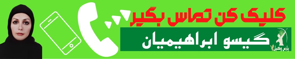 تماس سریع با گیسو ابراهیمیان وکیل