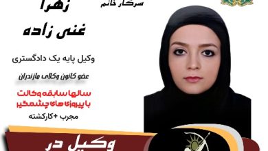 زهرا غنی زاده