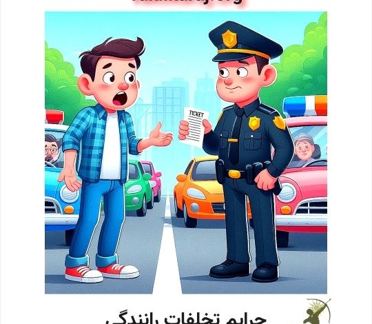 جرایم تخلفات رانندگی