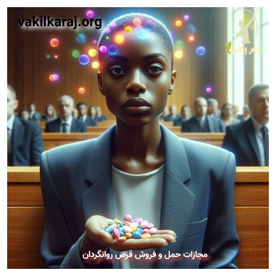 مجازات حمل و فروش قرص روانگردان چقدر است