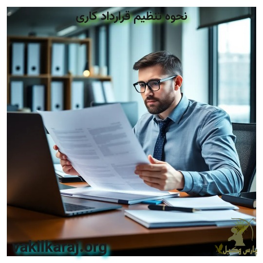 تنظیم قرارداد