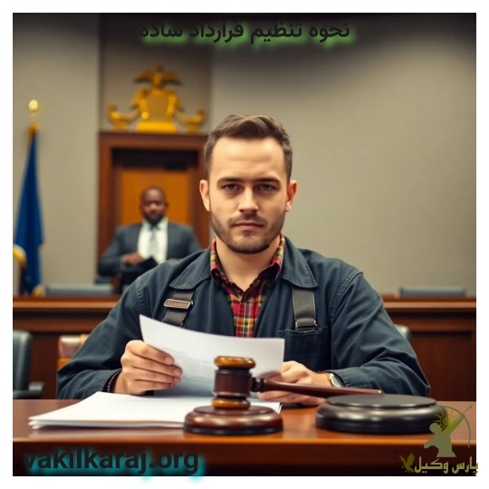 تنظیم قرار داد ها