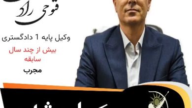 دکتر علی فتوحی راد وکیل مشهد