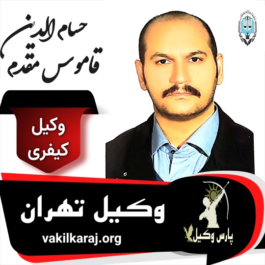 حسام الدین قاموس مقدم وکیل کیفری تهران