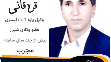 محمد احمدی وکیل شیراز