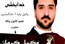 محمدصابر خدابخش وکیل کرمان