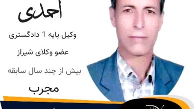 محمود احمدی وکیل کیفری شیراز