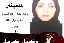 مینا حسین الحسینی وکیل کرمان