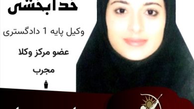 نوشین خدابخشی فرد وکیل کرمان