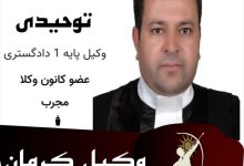 وحید توحیدی وکیل کرمان