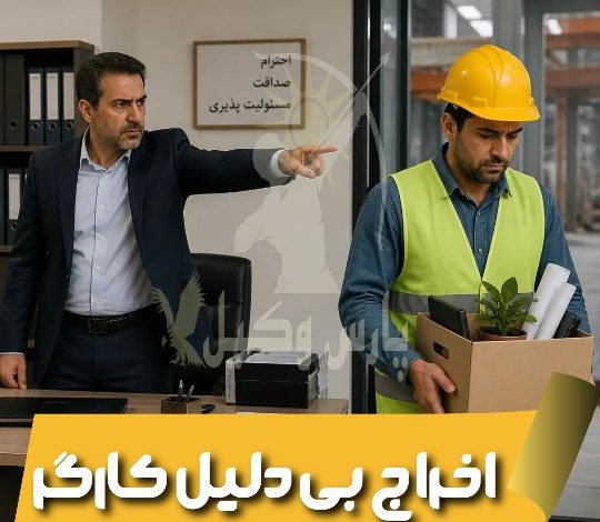 اخراج بی دلیل کارگر