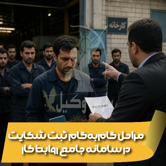 مراحل گام‌به‌گام ثبت شکایت در سامانه جامع روابط کار