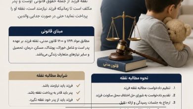 نفقه فرزند چقدر است؟