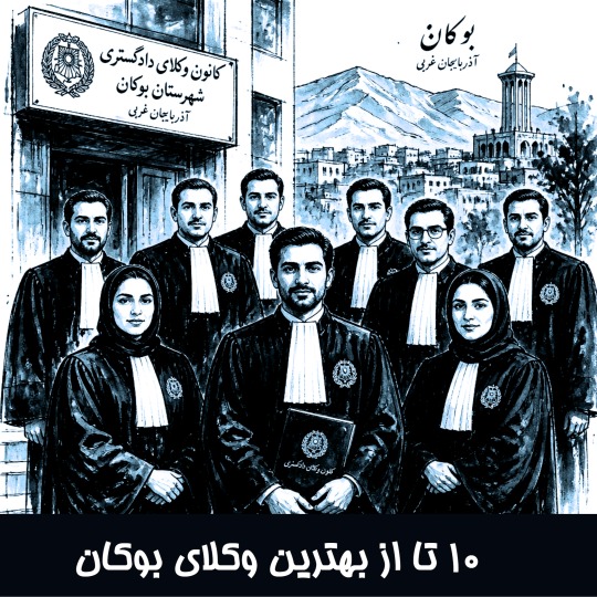 بهترین وکیل بوکان