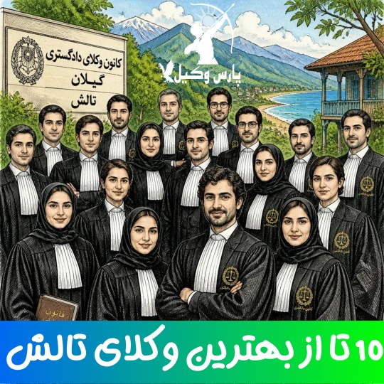 بهترین وکیل تالش