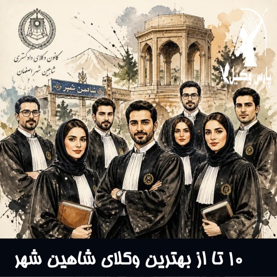 بهترین وکیل شاهین شهر