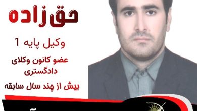 رضا حق زاده وکیل پارس آباد