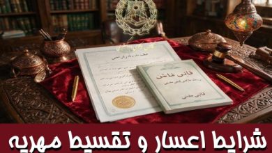 شرایط اعسار و تقسیط مهریه