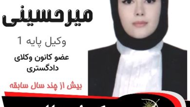 فاطمه میر حسینی وکیل تالش