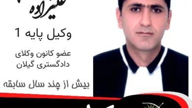 محسن علیزاده وکیل رودسر