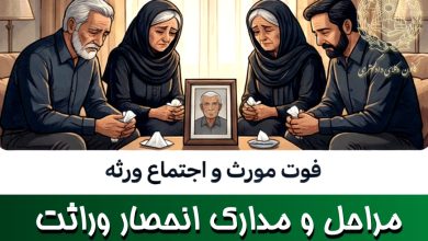 مراحل و مدارک انحصار وراثت