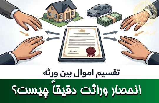 مراحل و مدارک انحصار وراثت به زبان ساده
