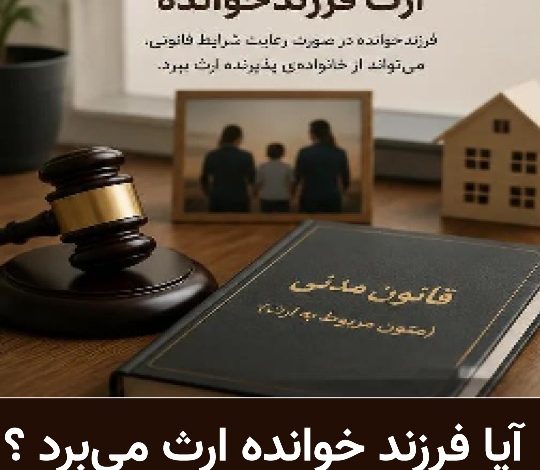 آیا فرزند خوانده ارث می‌برد ؟