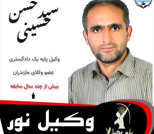 سیدحسن حسینی وکیل نور