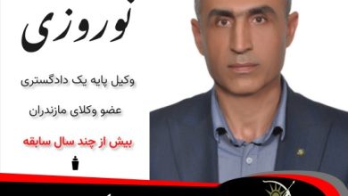 محمدرضا نوروزی⚖️وکیل نور