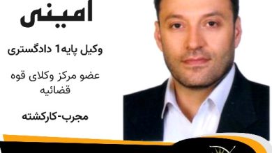 هومان امینی⚖️وکیل اشتهارد